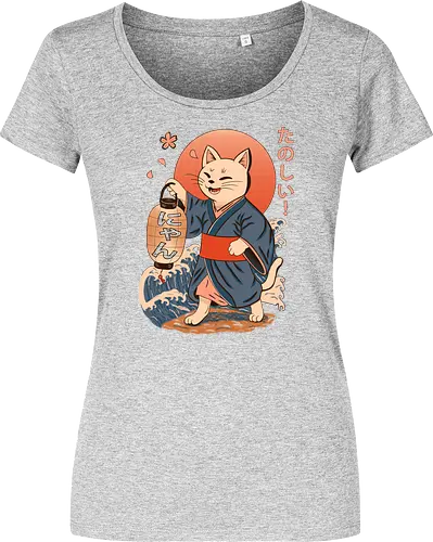 ukiyo-e style cat – japanese