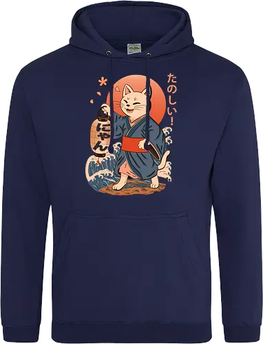 ukiyo-e style cat – japanese