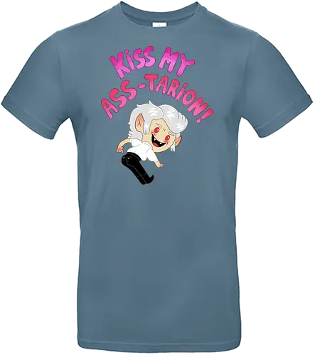 Kiss my ASS-tarion!  - astarion, baldur's gate, bg3, cute, kawaii, niedlich, lustig, cartoon - Standard T-Shirt