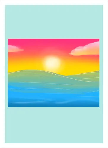 Pan Landschaft