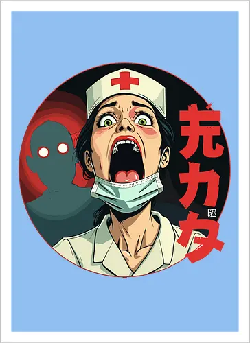 scared nurse