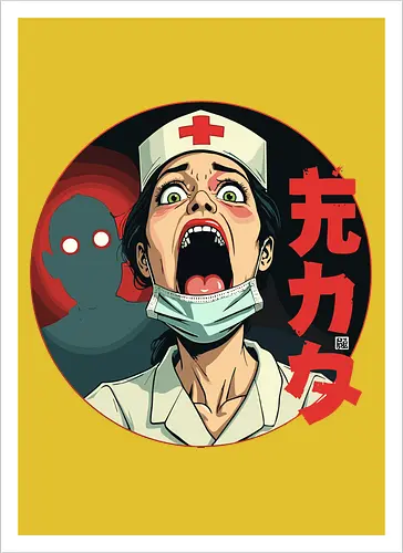 scared nurse