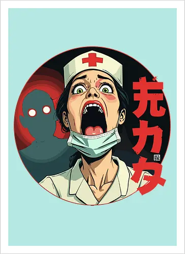 scared nurse