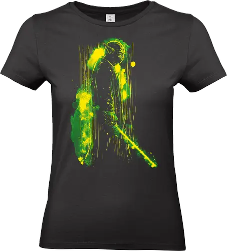 One with the force - science fiction, movie, pop culture, rain - Standard T-Shirt (Women)