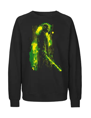 One with the force - science fiction, movie, pop culture, rain - Fairtrade Sweatshirt