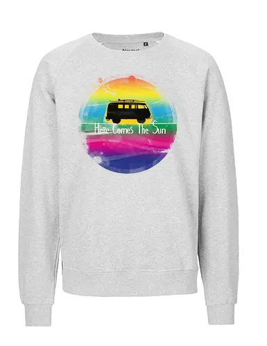 Summer vibes - van life, summer, ocean, surf, sunset, holidays, artistic - Fairtrade Sweatshirt