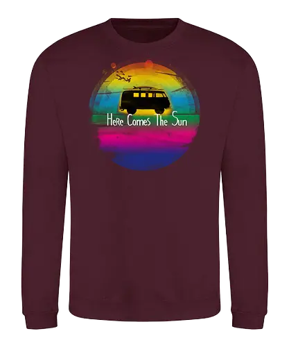 Summer vibes - van life, summer, ocean, surf, sunset, holidays, artistic - Sweatshirt