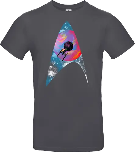 Galactic travellers - scifi, science fiction, kharmazero, artistic, movie, television, pop culture, space - Standard T-Shirt