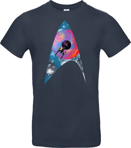 Galactic travellers - scifi, science fiction, kharmazero, artistic, movie, television, pop culture, space - Standard T-Shirt