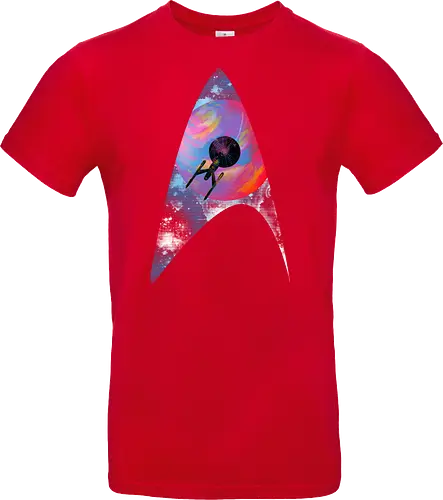 Galactic travellers - scifi, science fiction, kharmazero, artistic, movie, television, pop culture, space - Standard T-Shirt