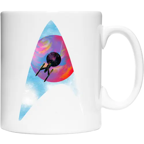 Galactic travellers - scifi, science fiction, kharmazero, artistic, movie, television, pop culture, space - Cup