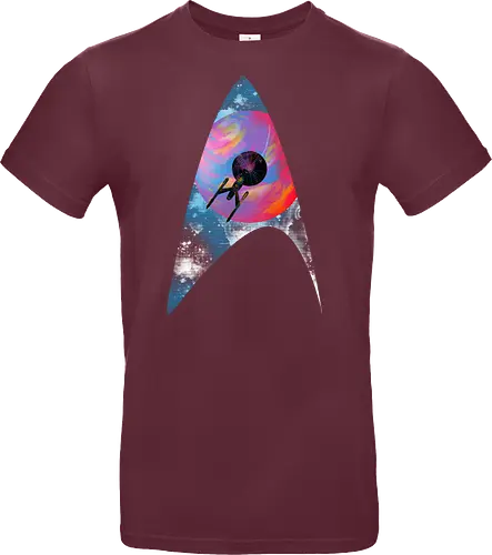 Galactic travellers - scifi, science fiction, kharmazero, artistic, movie, television, pop culture, space - Standard T-Shirt
