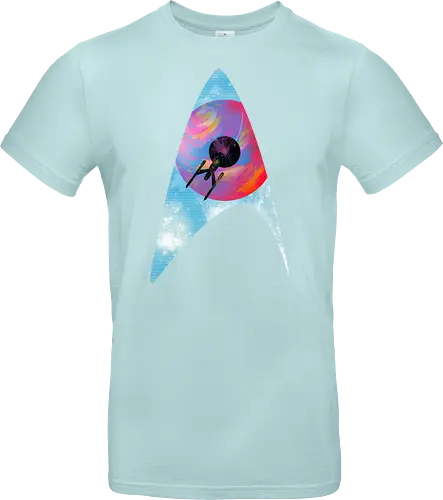 Galactic travellers - scifi, science fiction, kharmazero, artistic, movie, television, pop culture, space - Standard T-Shirt