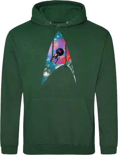 Galactic travellers - scifi, science fiction, kharmazero, artistic, movie, television, pop culture, space - Standard Hoodie