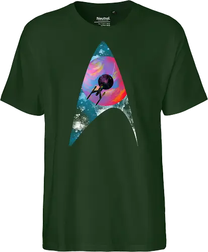 Galactic travellers - scifi, science fiction, kharmazero, artistic, movie, television, pop culture, space - Fairtrade T-Shirt