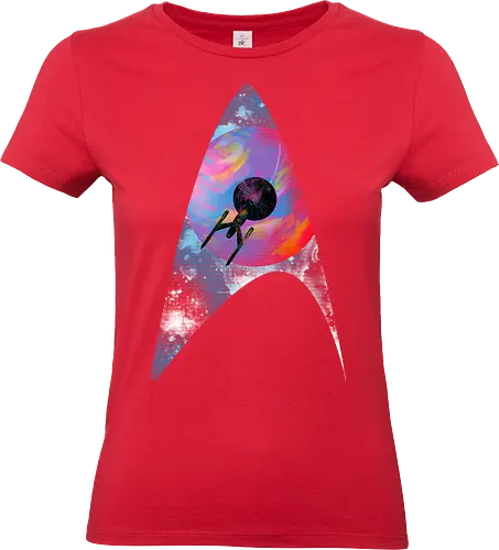 Galactic travellers - scifi, science fiction, kharmazero, artistic, movie, television, pop culture, space - Standard T-Shirt (Women)