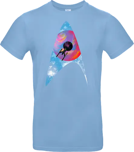 Galactic travellers - scifi, science fiction, kharmazero, artistic, movie, television, pop culture, space - Standard T-Shirt
