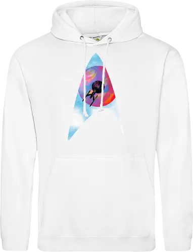Galactic travellers - scifi, science fiction, kharmazero, artistic, movie, television, pop culture, space - Standard Hoodie