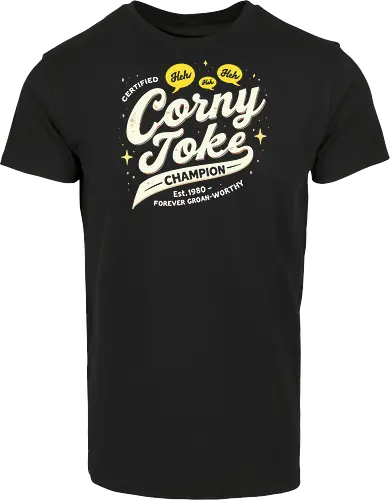  Certified Corny Joke Champion