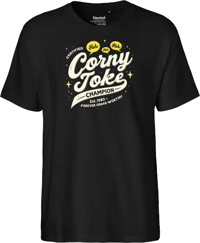  Certified Corny Joke Champion