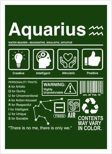 Aquarius Label