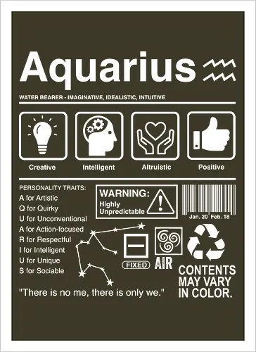 Aquarius Label