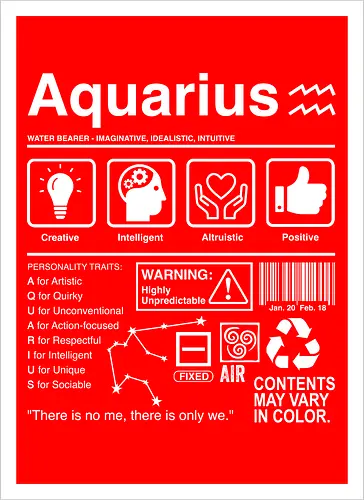 Aquarius Label