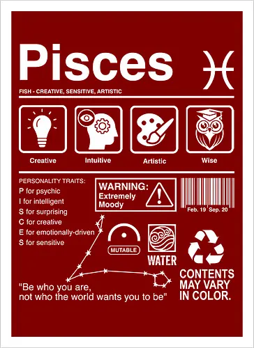 Pisces Label