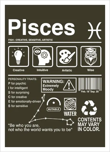 Pisces Label