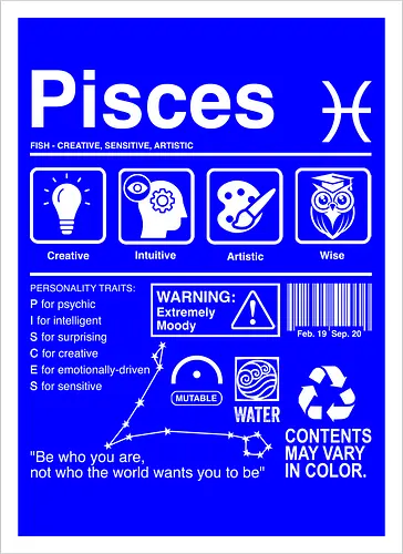 Pisces Label