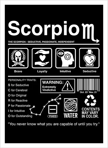 Scorpio Label