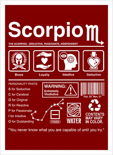Scorpio Label