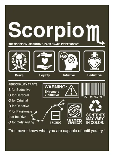 Scorpio Label