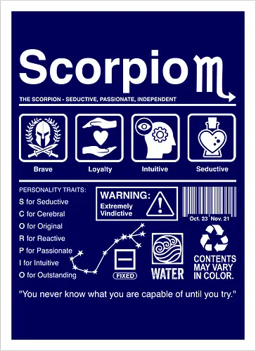 Scorpio Label
