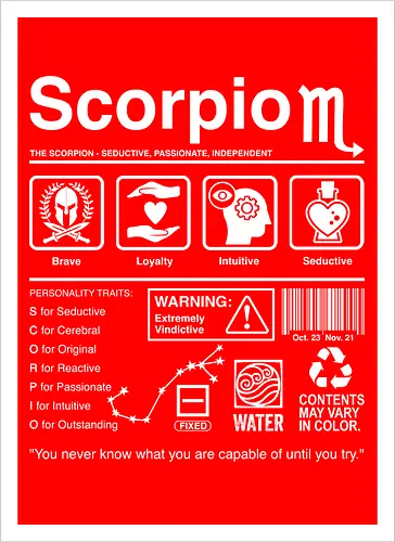 Scorpio Label