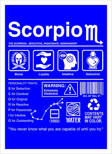 Scorpio Label