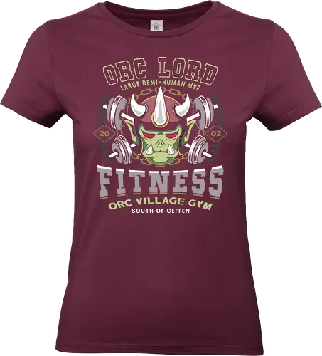 Geffen Orc Village Fitness - ragnarok online, slime, mmorpg, jrpg, poring, angeling, deviling, deviruchi, ragnarok mobile, geffen dungeon, gaming, video game, gamer, ragnarok eternal love, ragnarok origin, fitness, gym - Standard T-Shirt (Women)