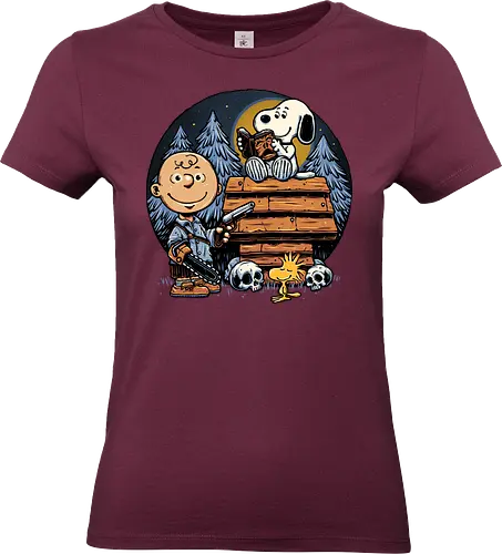 A night in the woods - Cartoons, comics, movie, mash up, parody, funny, humor, horror, villain - Standard T-Shirt (Women)