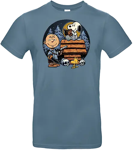 A night in the woods - Cartoons, comics, movie, mash up, parody, funny, humor, horror, villain - Standard T-Shirt