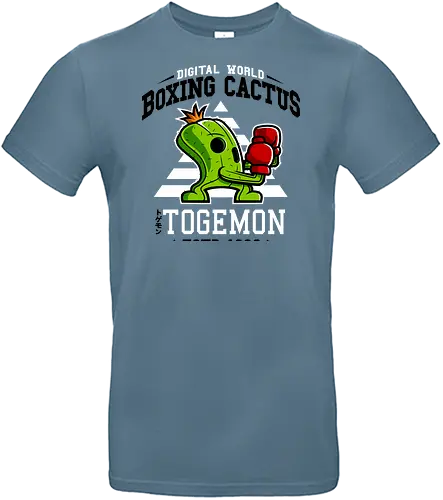 Boxing Digital Cactus - togemon, Digital, boxing, cactus, demonigote - Standard T-Shirt