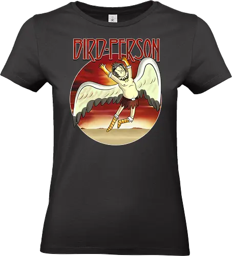 Bird Zep - birdperson, rock, metal, rick - Standard T-Shirt (Women)