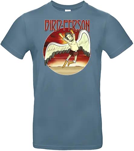 Bird Zep - birdperson, rock, metal, rick - Standard T-Shirt