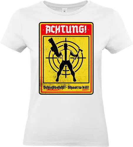 Terror Billy - wolfenstein, demonigote - Standard T-Shirt (Women)