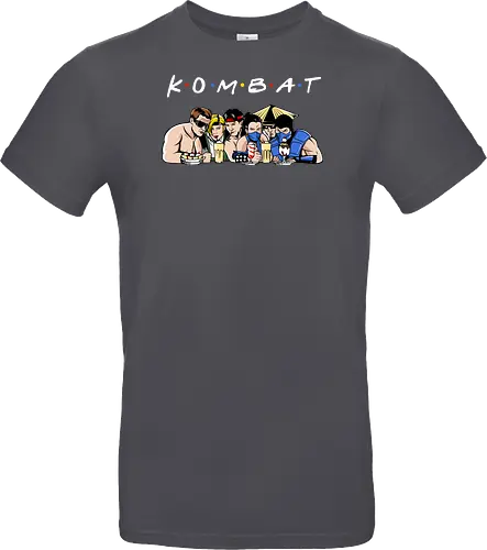 Kombat friends - mortal, kombat, game, retro, demonigote - Standard T-Shirt