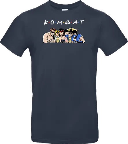 Kombat friends - mortal, kombat, game, retro, demonigote - Standard T-Shirt