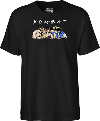 Kombat friends - mortal, kombat, game, retro, demonigote - Fairtrade T-Shirt
