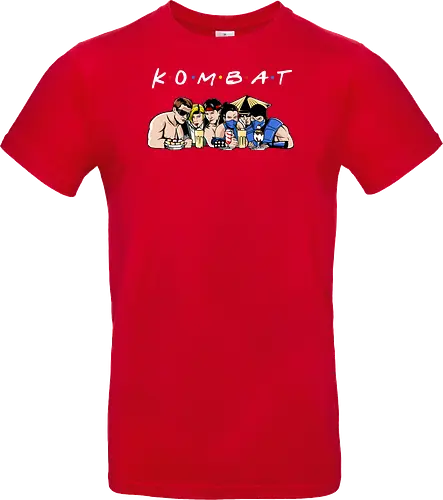 Kombat friends - mortal, kombat, game, retro, demonigote - Standard T-Shirt