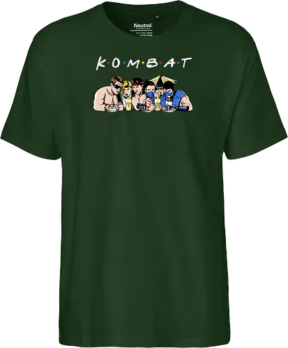 Kombat friends - mortal, kombat, game, retro, demonigote - Fairtrade T-Shirt