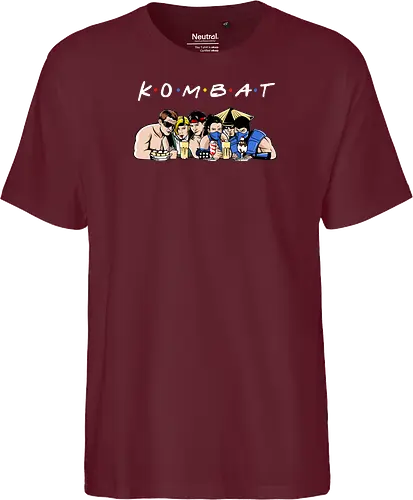 Kombat friends - mortal, kombat, game, retro, demonigote - Fairtrade T-Shirt
