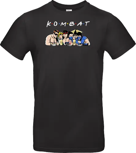 Kombat friends - mortal, kombat, game, retro, demonigote - Standard T-Shirt